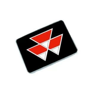 Badge Assembly – For Massey Ferguson Tractors O.E.M. Part No. 3580033M1 Premium Quality MF 240, 260, 375, 385