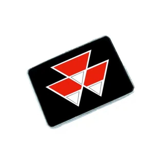 Badge Assembly – For Massey Ferguson Tractors O.E.M. Part No. 3580033M1 Premium Quality MF 240, 260, 375, 385