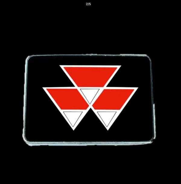 Badge Assembly – For Massey Ferguson Tractors O.E.M. Part No. 3580033M1 Premium Quality MF 240, 260, 375, 385 - Image 2