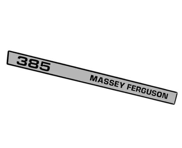 Emblem Hood RH – For Massey Ferguson Tractors O.E.M. Part No. 3759715M1 Premium Quality MF 38 - Image 4