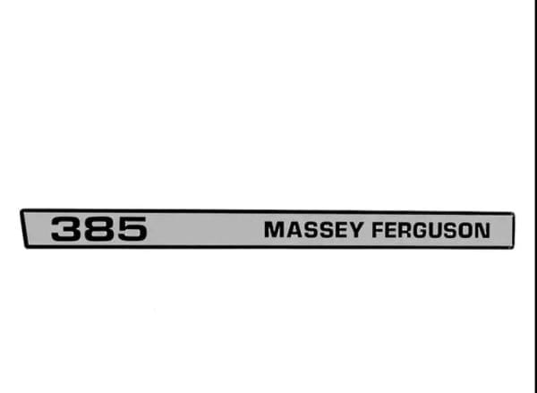 Emblem Hood RH – For Massey Ferguson Tractors O.E.M. Part No. 3759715M1 Premium Quality MF 38