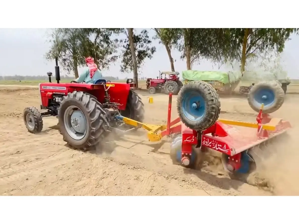 Affordable Massey Ferguson tractor MF 260 2WD 60 HP built for Long Hour Usage and Farm Transport for Export to African Countries